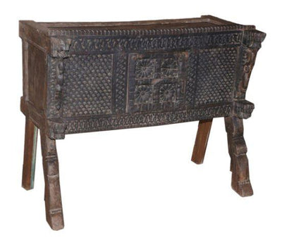 Wooden Damchiya Console Table