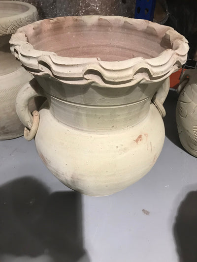 Large Clay Pot with Handles