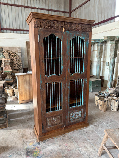 Wooden 2 Door Almirah Cabinet