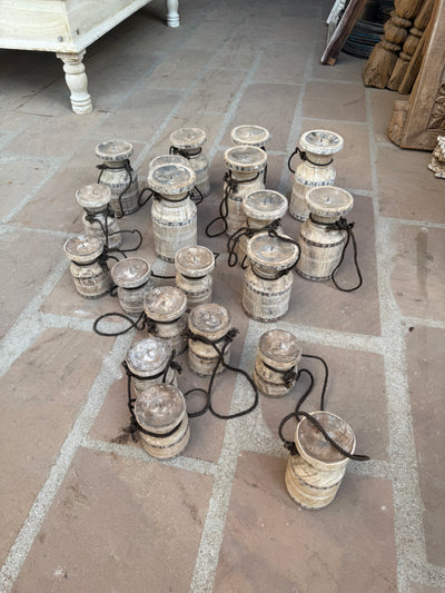 Wooden Candle Stands