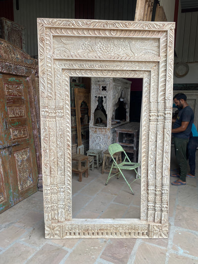 Layered Wooden Mirror Frame