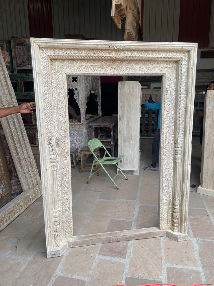 Layered Wooden Mirror Frame