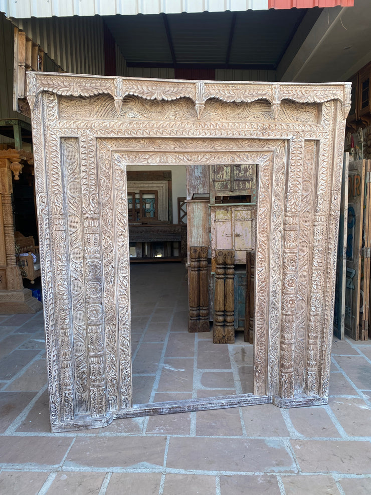 Layered Wooden Mirror Frame
