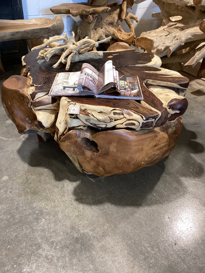 Sono and Teak Root Coffee Table