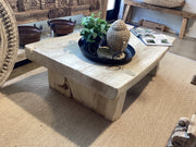 Live Edge Teak Coffee Table