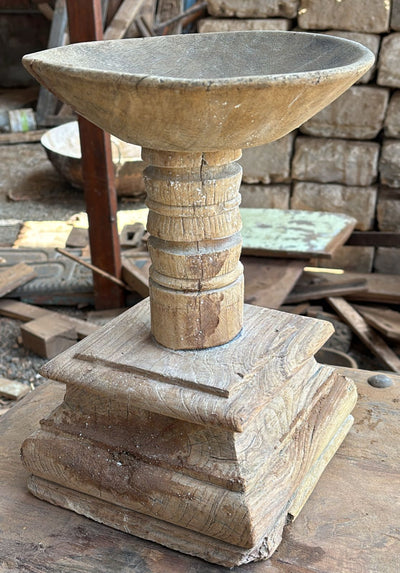 Wooden Candle Stand