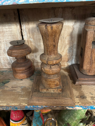Wooden Candle Stand