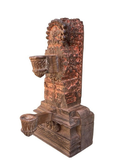 Wooden Candle Bracket Stand