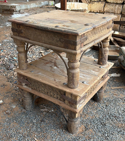 Wooden Bajot Stools