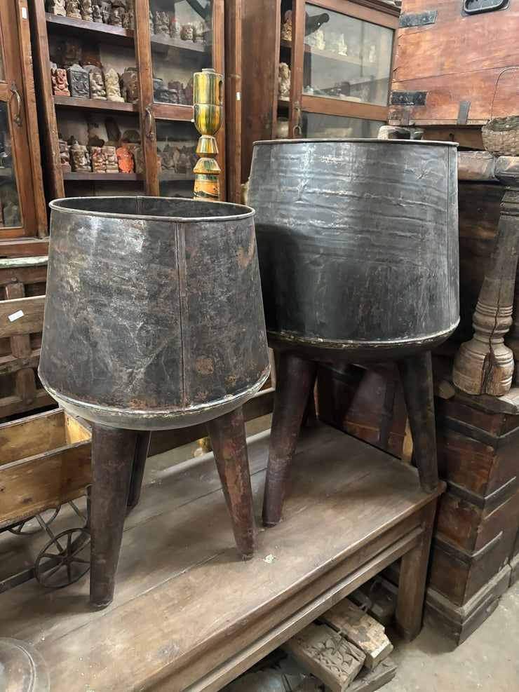 Tall Iron Planter