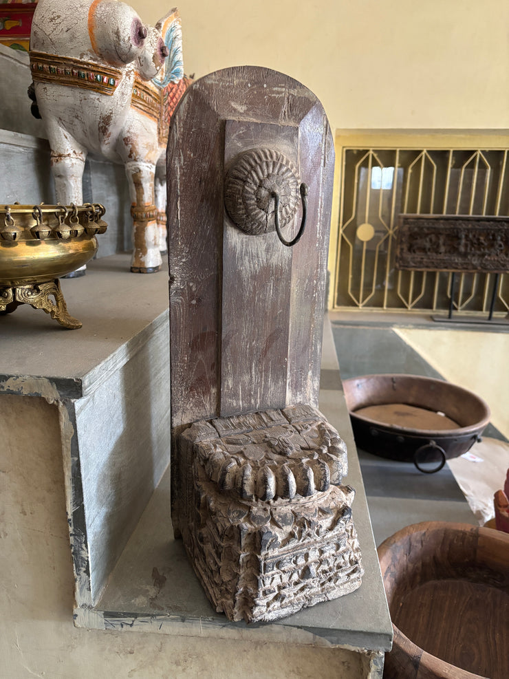 Wooden Rustic Candle Stand