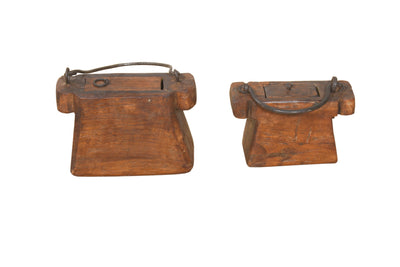 Wooden Oil Pot