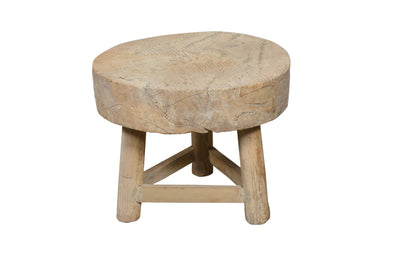 Wooden Wheel Coffee Table