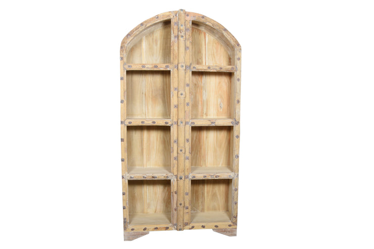 Arched Wooden Bookshelf
