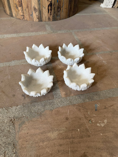 Marble Lotus Plate