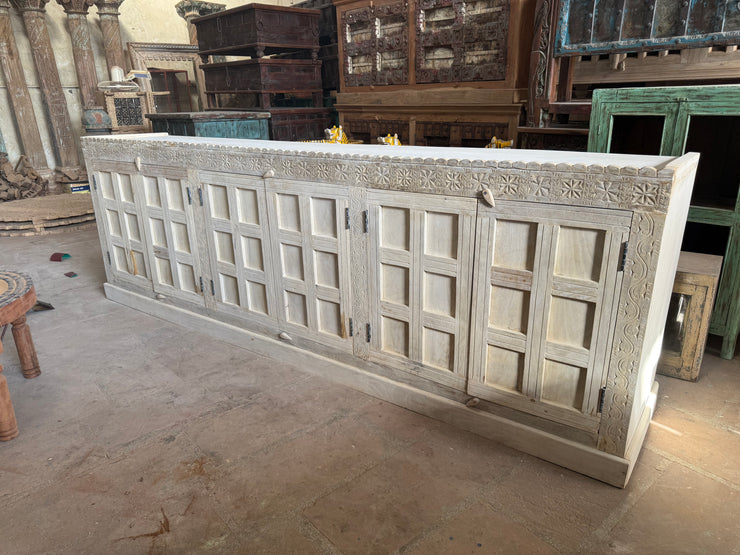 6 Door Wooden Sideboard
