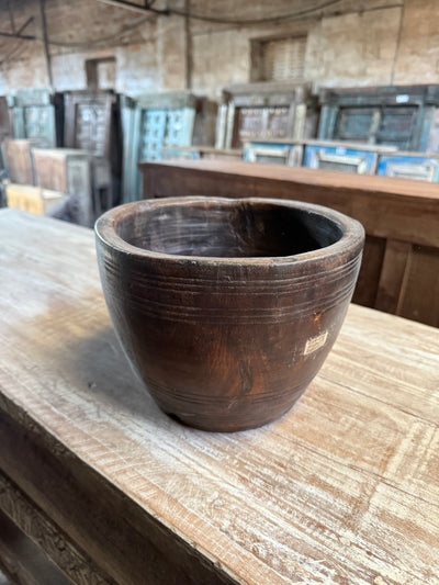 Wooden Pot
