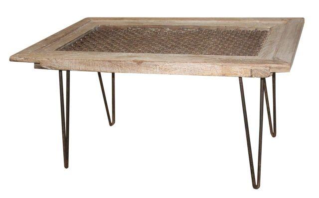 Wooden Jali Dining Table