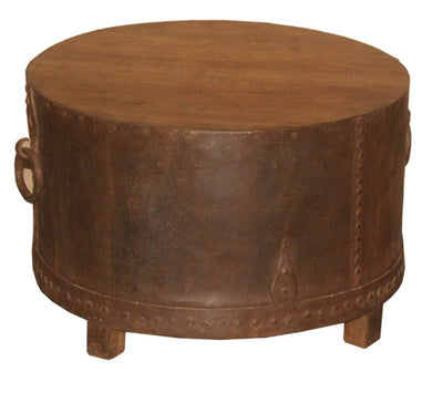 Wood Iron Coffee Table