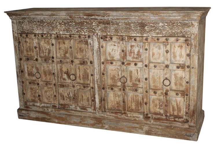 Wooden Sideboard with 4 Doors