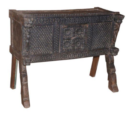 Wooden Damchiya Console Table