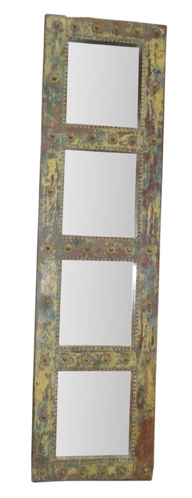 Colorful Wooden Mirror Panel