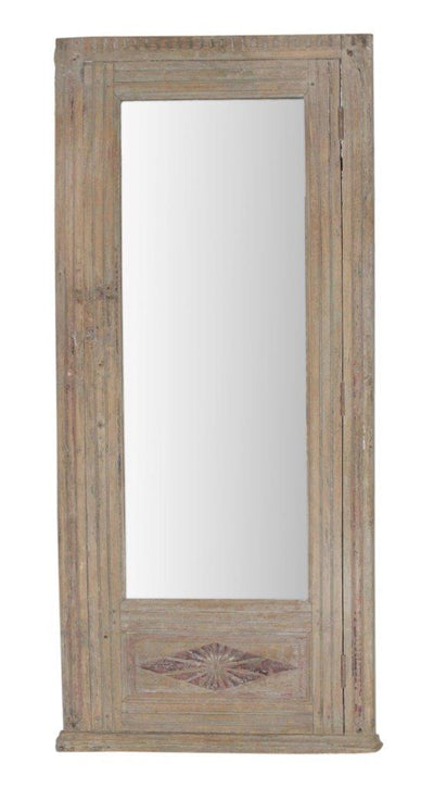 Light Wooden Mirror Frame
