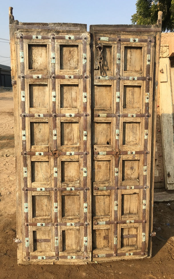 Wooden Doors Bleach Finish