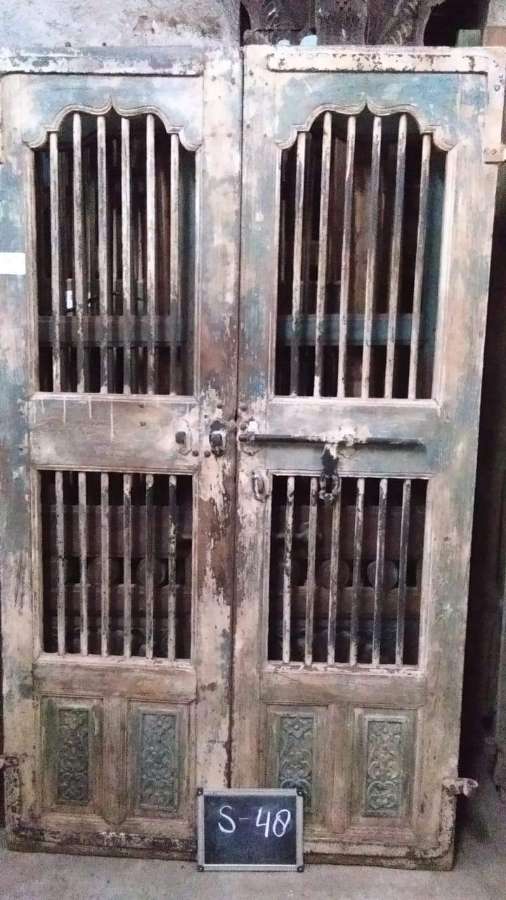 Large Wooden Jali Door