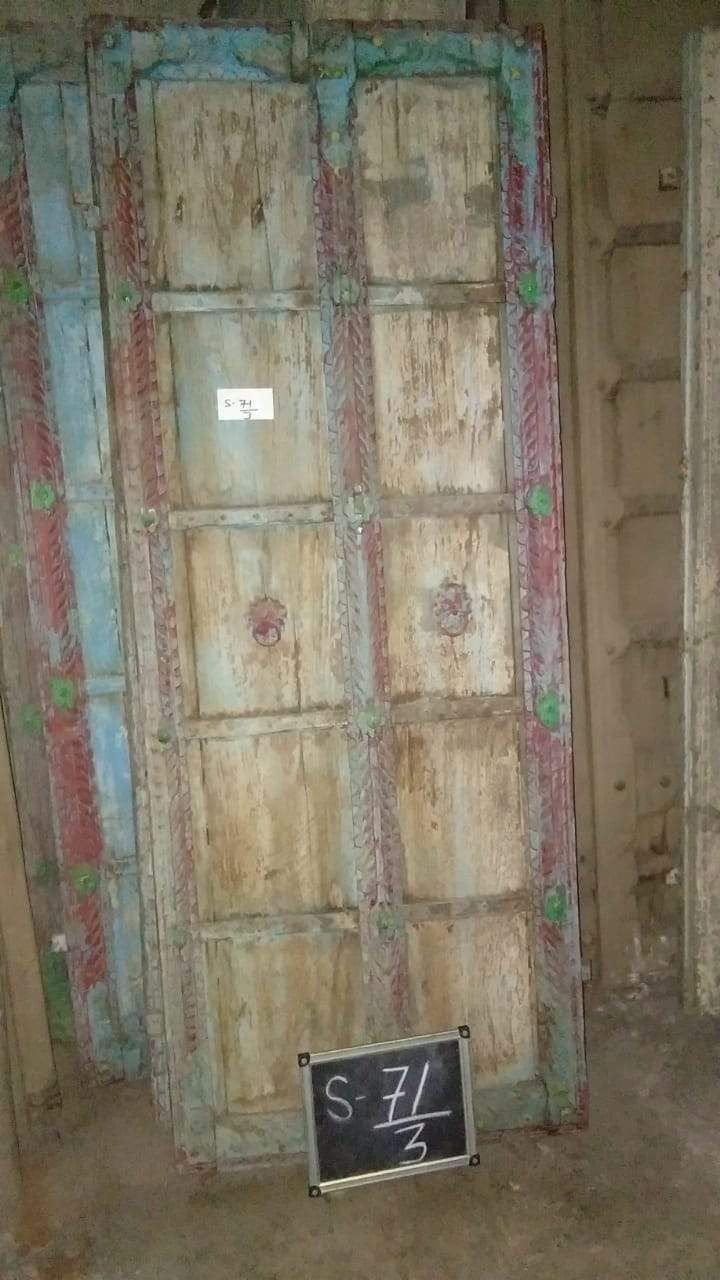 Colorful Wooden Door