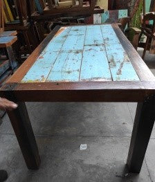 Recycled Boatwood Dining Table