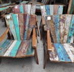 Recycled Boatwood Adirondak Chair