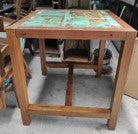 Recycled Boatwood Bar Table