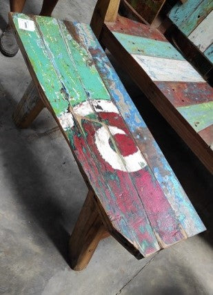 Recycled Boatwood  Bench