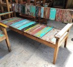Recycled Boatwood Sofa (3 Seater)