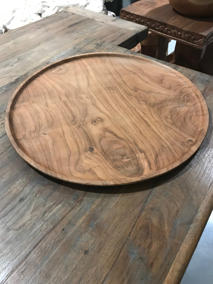 Extra Large Wooden Plate