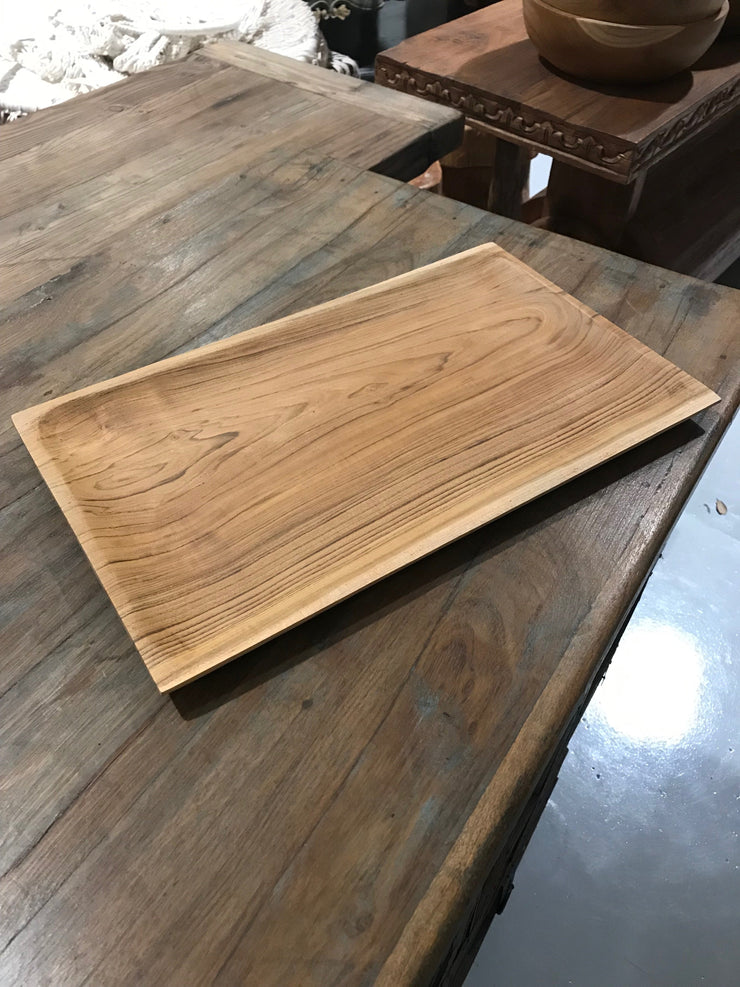 Large Rectangular Wooden Plate