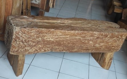 Recycled Teak Wood Bench
