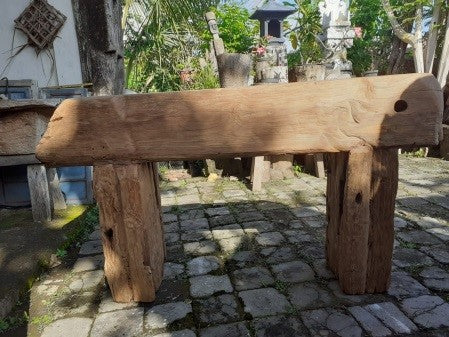Recycled Teak Wood Console
