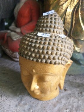 Small Resin Buddha Head