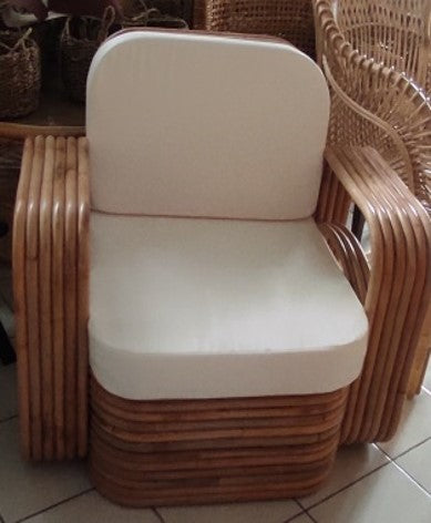 Rattan Chair w/Arm Rest