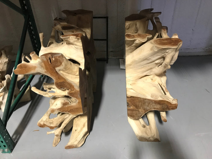 Teak Wooden Root Leg Set