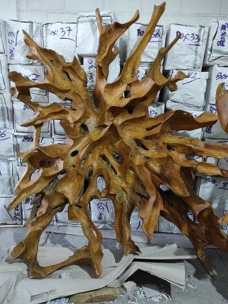 Wooden Root Wall Décor