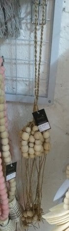 Natural Wood Tassel