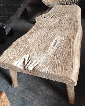 Recycled Teak Wood Bench