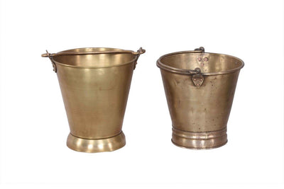Medium Brass Bucket