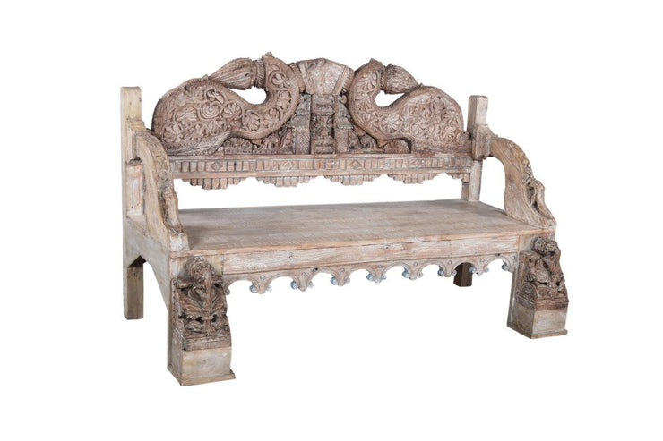 Wooden Carving Bench