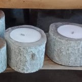 Stone Candle- Small