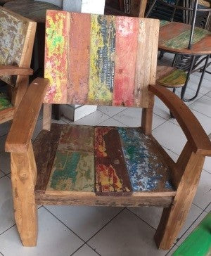 Recycled Teak Wood Chair