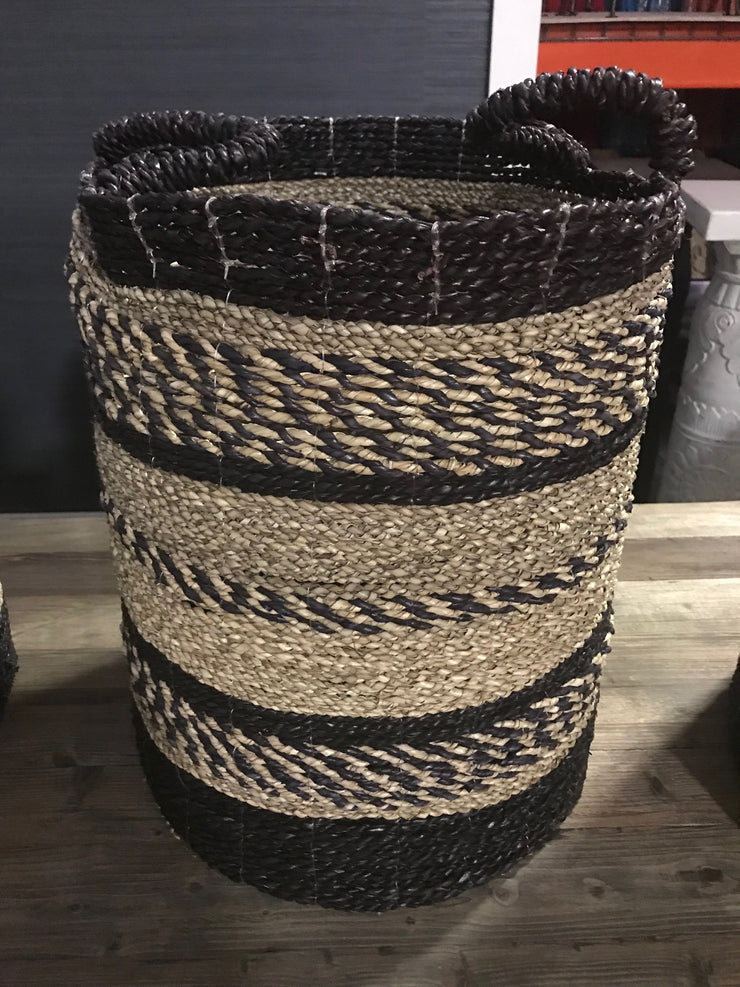 Natural Fiber Woven Laundry Basket - Medium Size from Three Piece Set